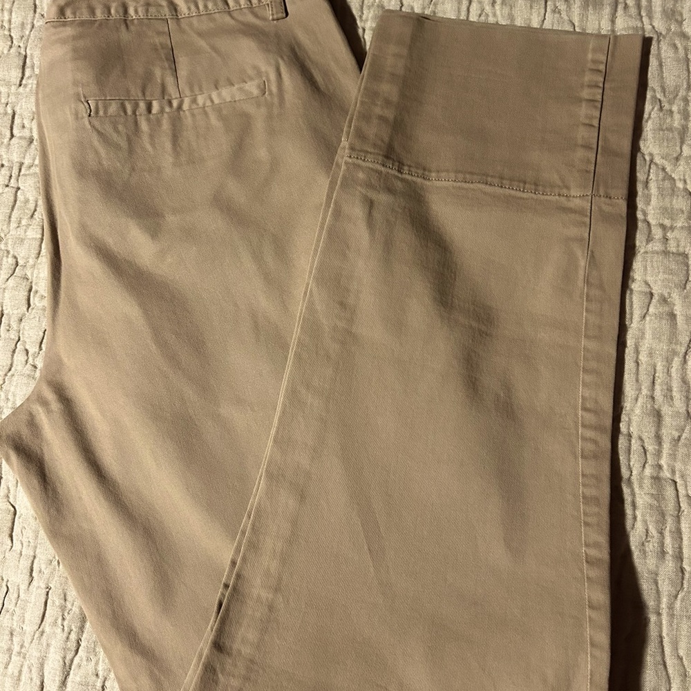 Ladies size 12 Theory Tan Pants